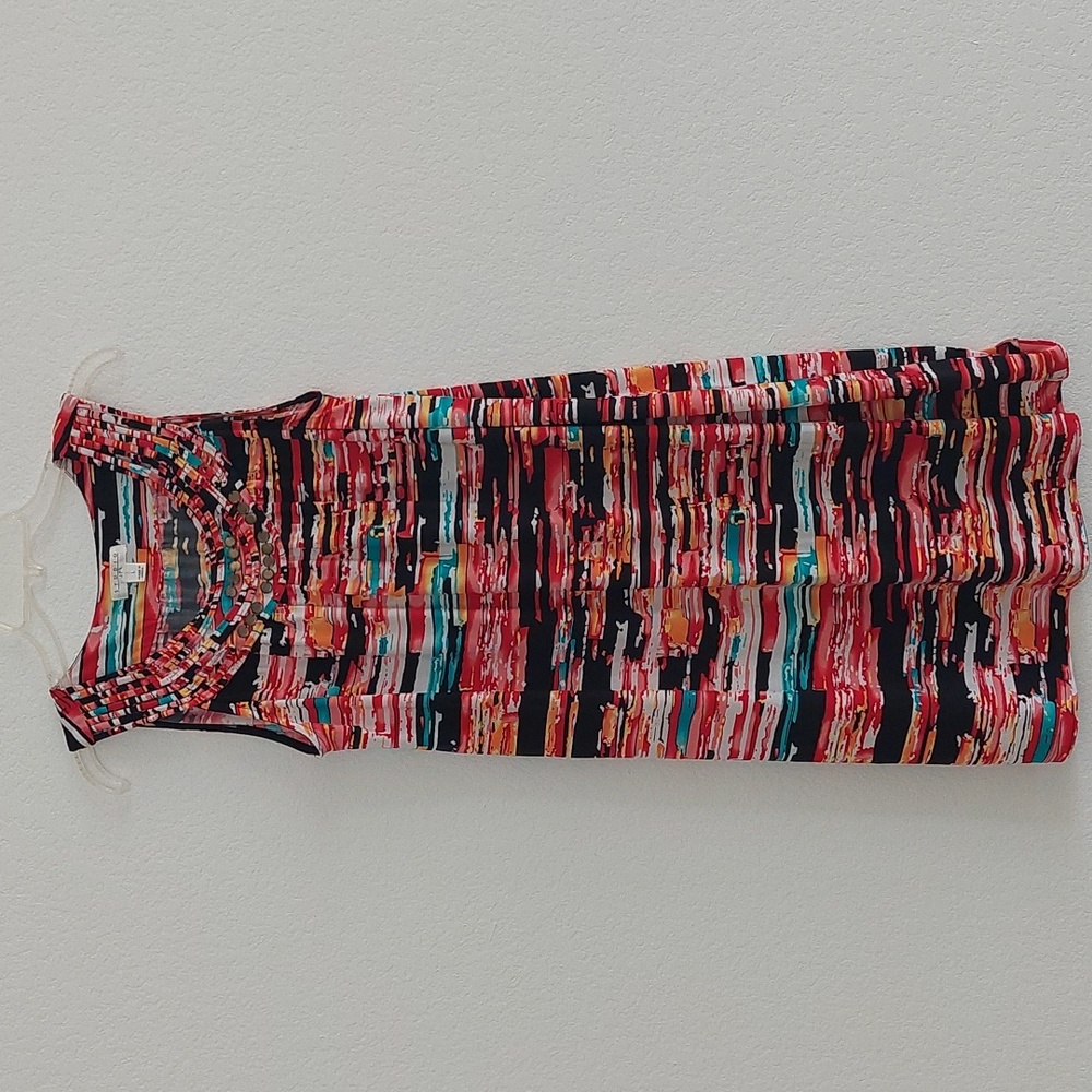 STUDIO JPR Multicolor Sleeveless Dress NWOT
